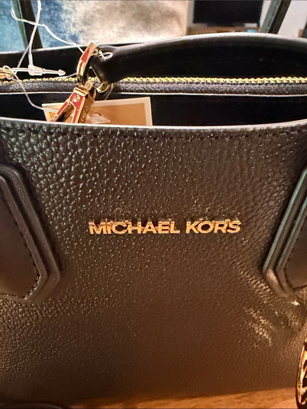 Michael Kors structured black